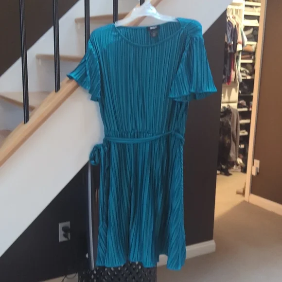 Dkny | Dresses | Dkny Blue Pleated Dress | Poshmark Dkny | Dresses | Dkny Blue Pleated Dress | Poshmark